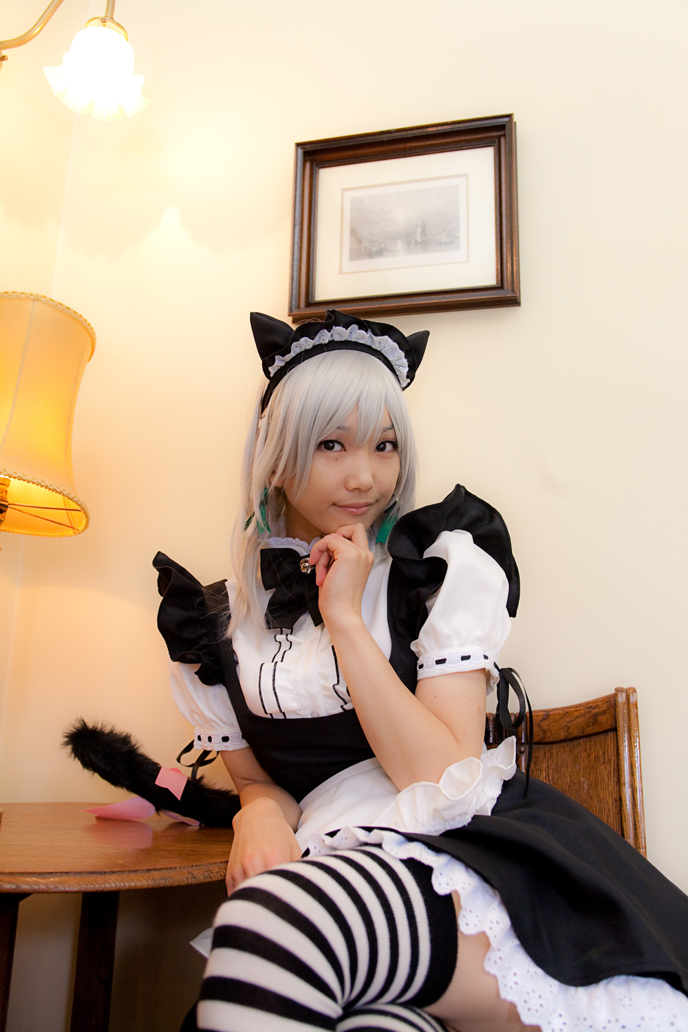 Cosplay maid as a beauty C77 Sakuya izayoi (2)